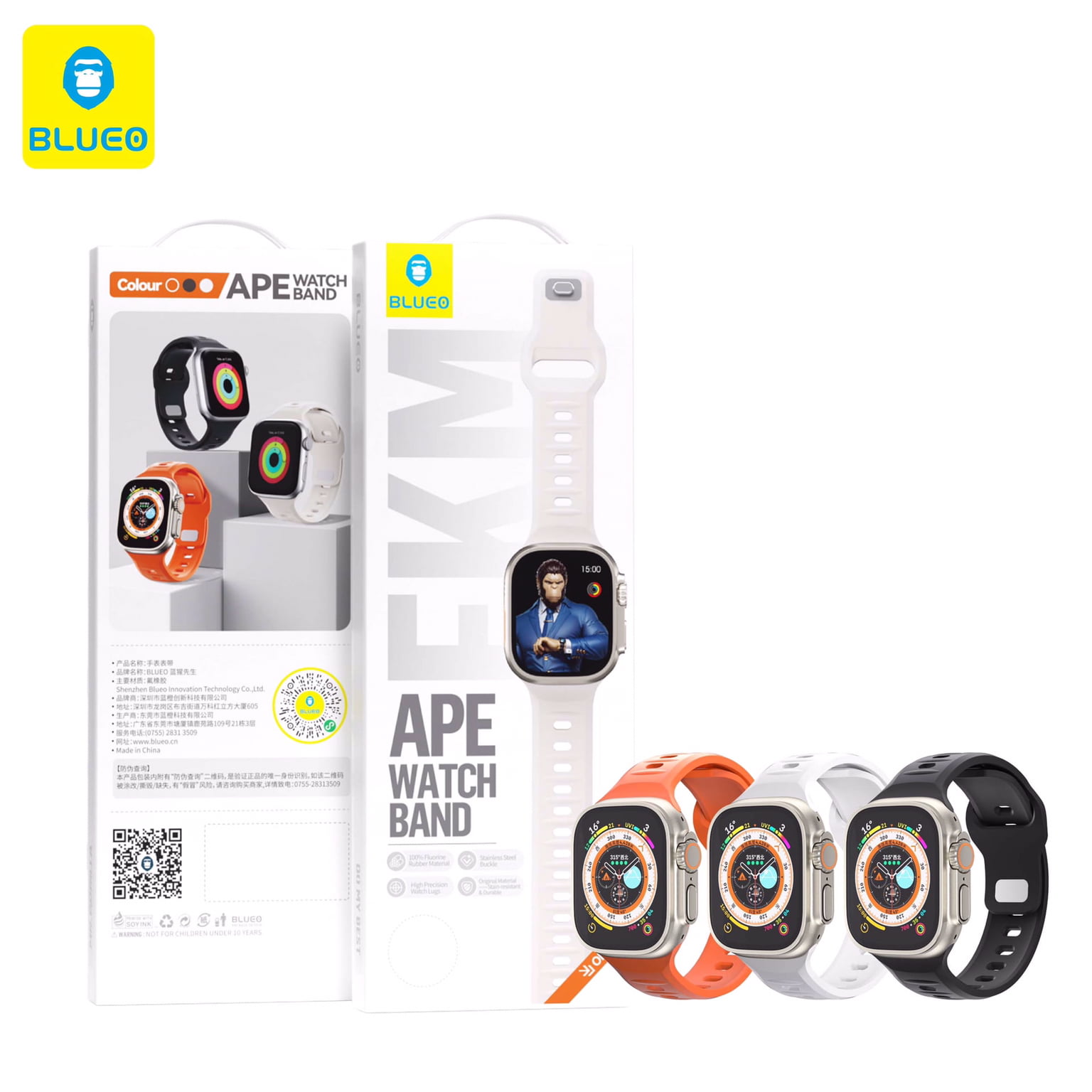 بند اپل واچ بلو Blueo APE Watch Band